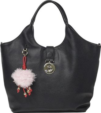 Love Moschino Bouncing Heart Shopper - - Bags - Donna - Nero - ONE SIZE