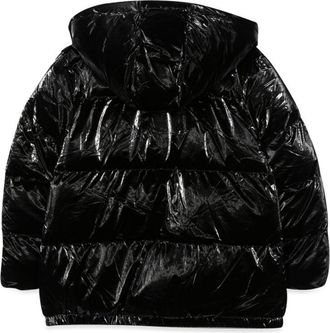 Michael Kors Hooded Down-Insulated Down Jacket - Black