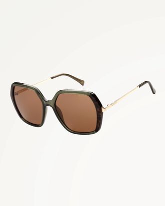 Radley London Crystal Green Oversized 70S Sunglasses Wandsworth SS26 Radley London