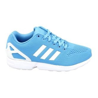 adidas Flux Synthetisch Textiel Veters Rubberen Zool - Heren - Hardloopschoenen - Blauw - 42 EU - Fitness