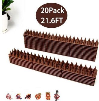 OEM Pinchos Antipalomas, Kit Antipalomas De 6 Metros Para Balc&oacute;n, Repelente De Aves De Pl&aacute;stico, Pinchos Antigatos, Para Gorriones, Golondrinas, Cuervos Y