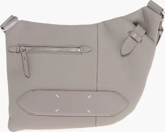 Maison Margiela MM11 Hammered Leather Shoulder Bag 5AC ON BODY Maison Margiela