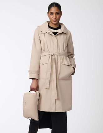 Bernardo HOODED TRENCH COAT
