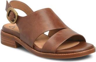 S&ouml;fft Nivian Slingback Sandal in Golden Brown at Nordstrom, Size 9.5