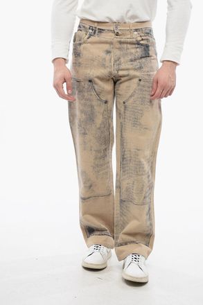Dior Jeans Regular Fit in Denim Stampato 27cm Dior