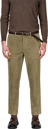 Mason's Paris Chino Broek - Heren - Straight fit broeken - Groen - XL - Katoen - Broeken