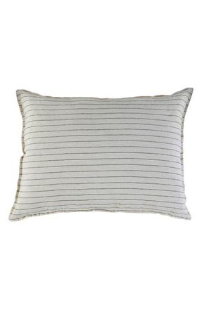 Pom Pom at Home Blake Big Linen Accent Pillow in Cream/Grey at Nordstrom