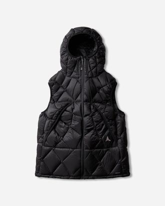 Roa Nuna 800 Fill Power Hooded Down Vest Black