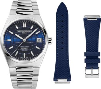 Frederique Constant Frédérique Highlife WoMens Silver Watch FC-303N2NH6B Stainless Steel - One Size