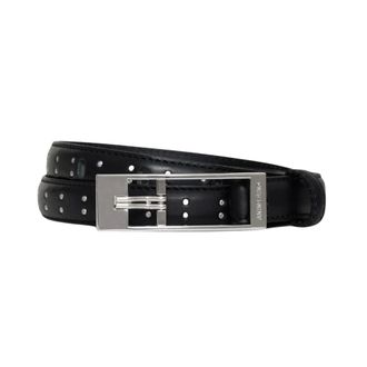 Anine Bing Dames, Accessoires, Zwart, Maat: M/L Leer
