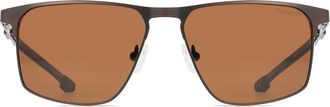 Champion STEELE Polarized C02 Mens Sunglasses Brown Size 56