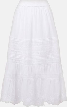 Polo Ralph Lauren Gonna lunga in popeline di cotone