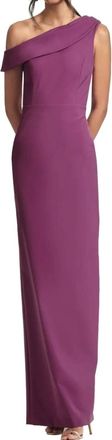 Sachin & Babi Davis Maxi Gown In Aubergine