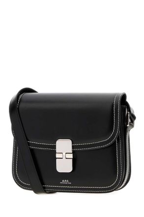 A.P.C. Grace Shoulder Bag - Black