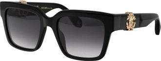 Roberto Cavalli Stijlvolle zonnebrillen voor mannen en vrouwen - Dames - Zonnebrillen - Zwart - 54 MM - Accessoires