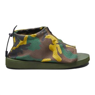 Suicoke Womens Evo-Ab Sandals In Woodland