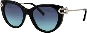 Tiffany & Co. Womens Sunglasses 0tf4232 Black Acetate