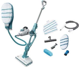 Black+Decker Black&decker - Black+decker Fsmh1351sm Escoba De Vapor Steam Mop 9 En 1 Con M&oacute;dulo Steamitt Integrado