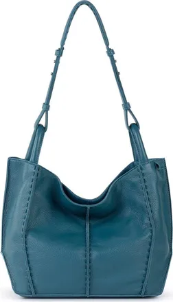 The Sak Los Feliz Medium Tote Leather Bag in Deep Teal at Nordstrom