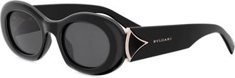 Bulgari Bv 40070I Divas Dream - Dames - Zonnebrillen - Zwart - ONE Size - Accessoires