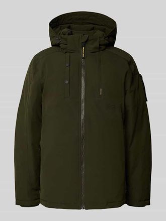 PME Legend Parka mit Kapuze in Oliv, Gr&ouml;&szlig;e XXL