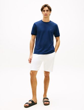 Tommy Hilfiger Mens Terry Toweling Sweatshort - Ecru - L