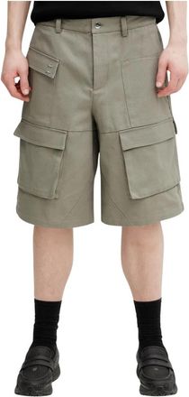 Heliot Emil Casual Shorts - Heren - Korte Broeken - Groen - L - Korte Broeken