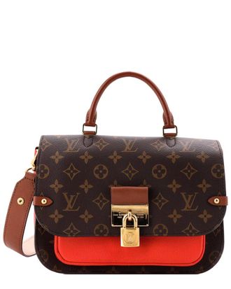 Louis Vuitton Red Monogram Canvas & Leather Vaugirard (Authentic Pre-Loved)