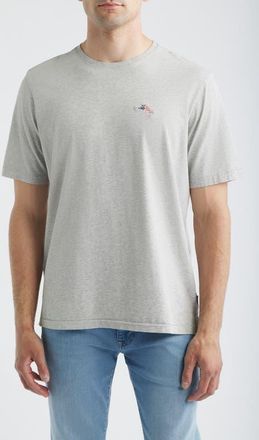 Tommy Bahama Bali Skyline Americana T-Shirt in Grey Heather at Nordstrom, Size Medium