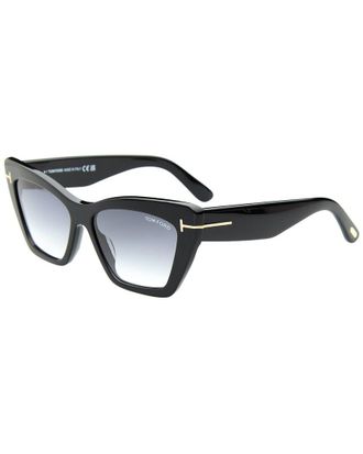Tom Ford Womens Wyatt 56Mm Sunglasses