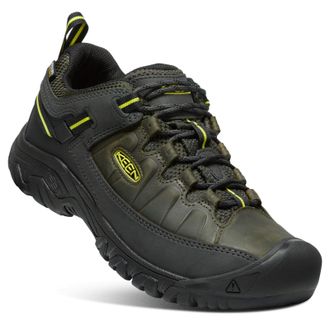 Keen Mens Targhee 3 Waterproof Hiking Shoe, Forest Night Evening Primrose, 11 UK