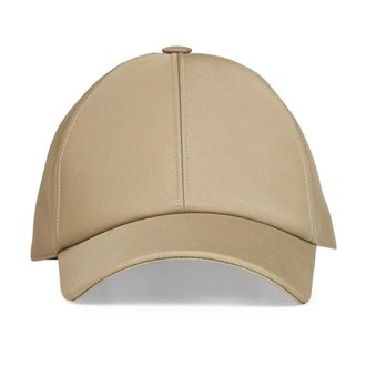 Fendi Accessoires, Heren, Beige, L, Katoen, Katoenen Baseballpet