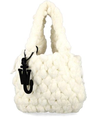 J.W.Anderson small Blanket tote bag - White