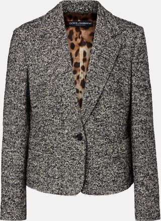 Dolce & Gabbana Giacca in misto lana, seta e alpaca