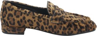 Prada Loafers, male, Multicolor, Size: 4 US Leo Printed Loafers