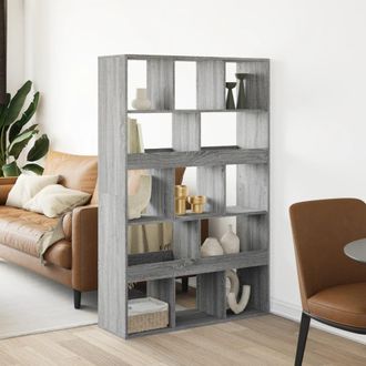 Berkfield Home Room Divider Grey Sonoma 100x33x156.5 cm Engineered Wood