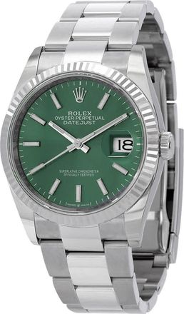 Rolex Datejust 36 Mint Green Dial Automatic Mens Oyster Watch M126234-0052
