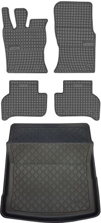 OEM Jaguar Xe Sed&aacute;n De Junio De 2015 A 2019. Juego De Alfombrillas De Goma Para Coche Y Alfombrilla Para Maletero