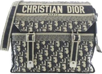 Dior Pre-owned Borsa a Spalla Oblique Camp - - Pre-owned - Donna - Blu - ONE SIZE