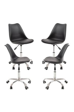 Regalos Miguel Regalos Miguel - Packs Sillas - Pack 4 Sillas Neo - Negro