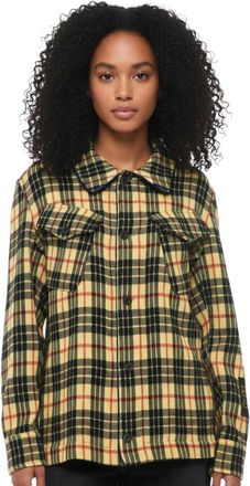 Pierre-Louis Mascia Yellow Regular Checks Shirt