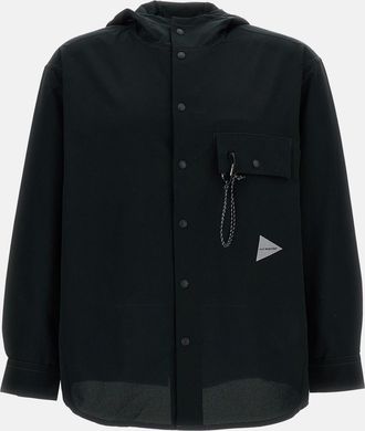 And Wander Giacca Con Cappuccio Idrorepellente