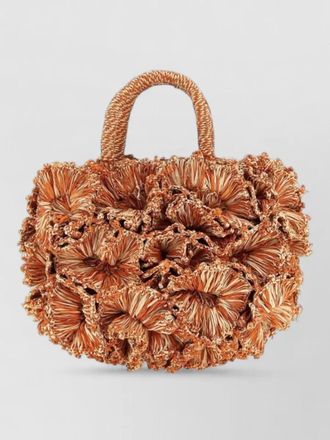 Ibeliv crossbody bag woven floral top handle