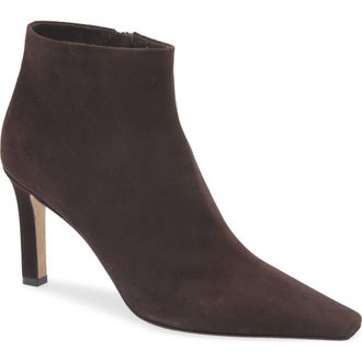 The Row Carla Bootie in Lacquer Brown at Nordstrom, Size 8.5Us