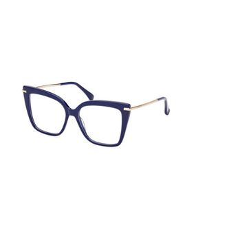 Max Mara Glasses, female, Blue, 54 MM, Butterfly Optical Frame