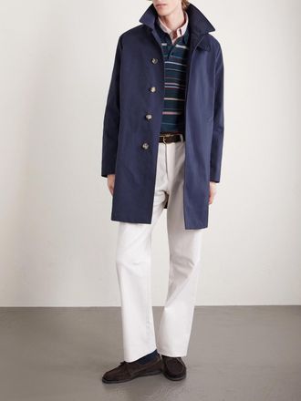 Paul Smith Cotton-Blend Gabardine Coat