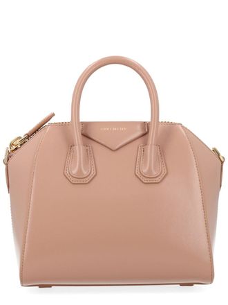 Givenchy Womens Handbag Antigona Mini Pink Calf Leather Handbags Hand Bags