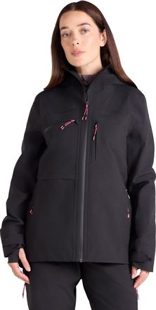 Mountain Warehouse Cortina Womens Extreme 3 Layer Waterproof Ski Jacket Black Womens Size 20