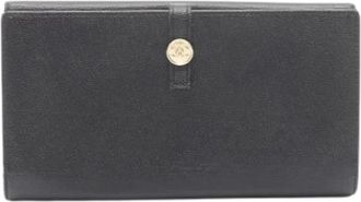 Chanel Pre-owned Wallets, female, Black, Size: ONE SIZE Pre-owned Vintage Wallet