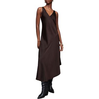 AllSaints Arta 2-in-1 Dress in Wood Violet at Nordstrom, Size Small